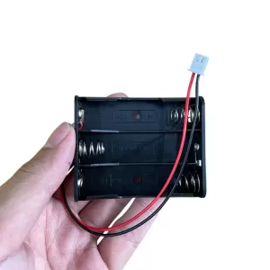 Đế Pin AAx3 Với Cáp Kết Nối XH2.54 2P